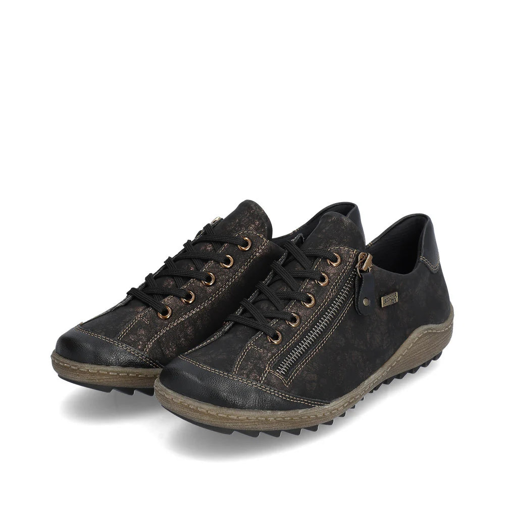 REMONTE R1402 LEATHER SNEAKER ANTIQUE COPPER