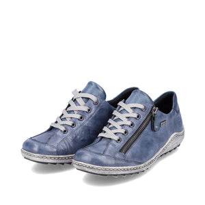 REMONTE R1402 LEATHER SNEAKER BLUE