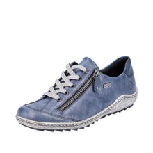 Load image into Gallery viewer, REMONTE R1402 LEATHER SNEAKER BLUE
