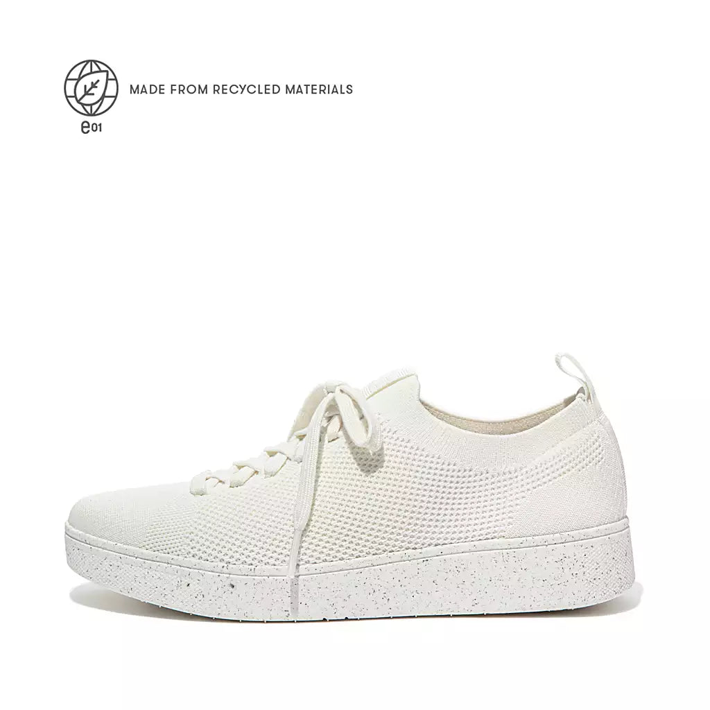 FITFLOP RALLY KNIT SNEAKER CREAM
