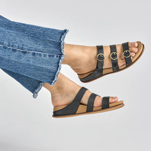 DANSKO CAMPBELL DRESSY SLIDE BLACK