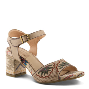 L'ARTISTE BY SPRINGSTEP SASSYCLASS BEIGE MULTI
