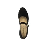 Load image into Gallery viewer, NAOT SIMILE BLOCK HEEL BLACK SUEDE
