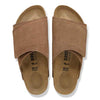 BIRKENSTOCK SOLANA MENS DARK TEA SUEDE
