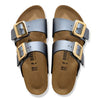 BIRKENSTOCK SYDNEY LUXE NARROW METALLIC BLACK
