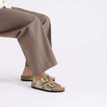 Load image into Gallery viewer, BIRKENSTOCK SYDNEY LUXE NARROW TAUPE
