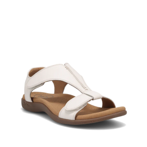 The Show White Leather Taos