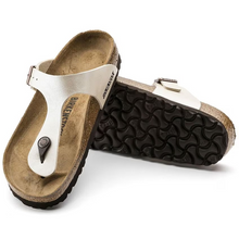 Load image into Gallery viewer, BIRKENSTOCK GIZEH ANTIQUE LACE BIRKO-FLOR (CLEARANCE FINAL SALE)
