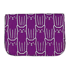 Load image into Gallery viewer, MALIA DESIGNS CAT CARDHOLDER PURPLE
