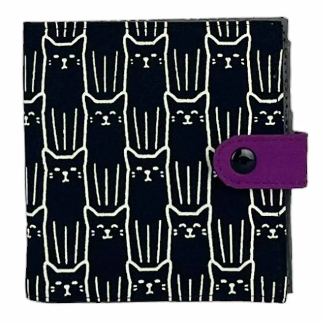 MALIA DESIGNS SQUARE CAT WALLET LITE BLACK