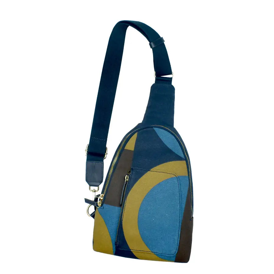 DUPATA CHIHIRO SLING CROSSBODY BAG BLUE – The Shoe Mill