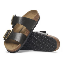 Load image into Gallery viewer, BIRKENSTOCK SYDNEY LUXE BUCKLE LICORICE (CLEARANCE FINAL SALE)
