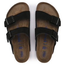 Load image into Gallery viewer, BIRKENSTOCK ARIZONA BLACK SUEDE LEATHER
