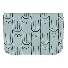 Load image into Gallery viewer, MALIA DESIGNS CAT CARDHOLDER LITE BLUE
