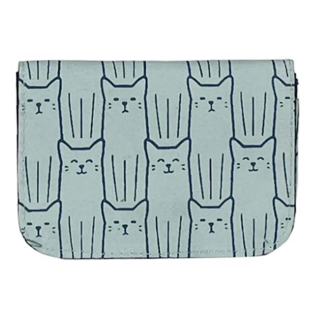 MALIA DESIGNS CAT CARDHOLDER LITE BLUE