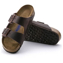 Load image into Gallery viewer, BIRKENSTOCK ARIZONA HABANA OILED LEATHER SOFTBED
