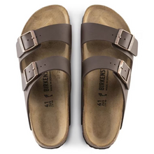 Load image into Gallery viewer, BIRKENSTOCK ARIZONA DARK BROWN BIRKO-FLOR
