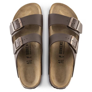 BIRKENSTOCK ARIZONA DARK BROWN BIRKO-FLOR