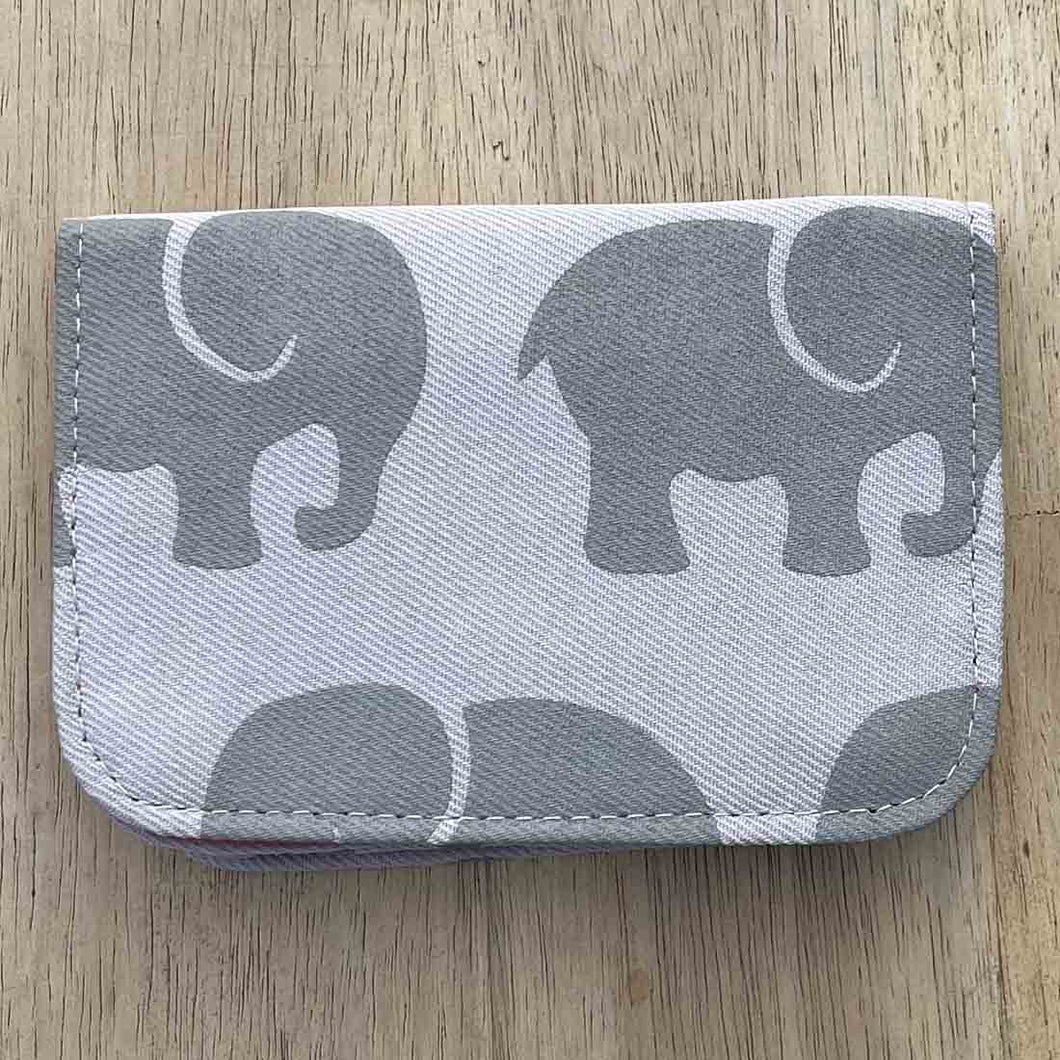 MALIA DESIGNS ELEPHANT CARDHOLDER GREY