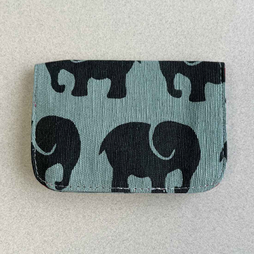 MALIA DESIGNS ELEPHANT CARDHOLDER NAVY