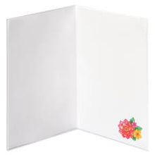 Load image into Gallery viewer, PAPYRUS GREETING CARD SNAKE &amp; FLOWERS BLANK INSIDE
