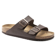 Load image into Gallery viewer, BIRKENSTOCK ARIZONA DARK BROWN BIRKO-FLOR
