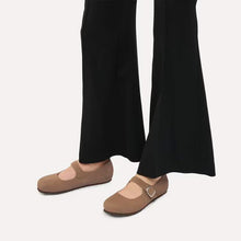 Load image into Gallery viewer, BIRKENSTOCK SANTA CLARITA MARYJANE DARK TEA NUBUCK
