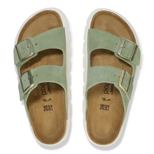 BIRKENSTOCK ARIZONA CHUNKY GREEN TEA