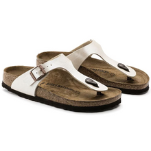 Load image into Gallery viewer, BIRKENSTOCK GIZEH ANTIQUE LACE BIRKO-FLOR (CLEARANCE FINAL SALE)
