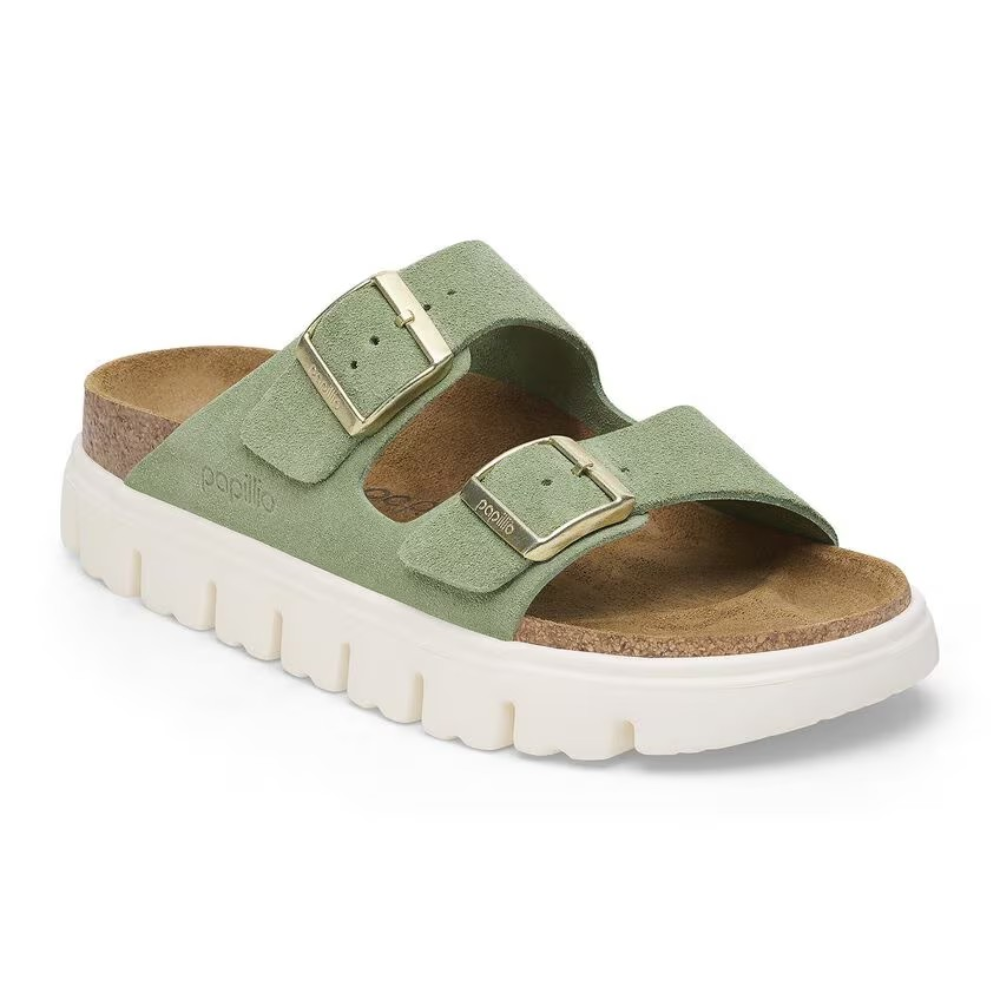 BIRKENSTOCK ARIZONA CHUNKY GREEN TEA