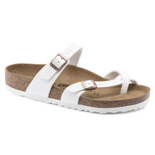 Load image into Gallery viewer, BIRKENSTOCK MAYARI WHITE BIRKO-FLOR
