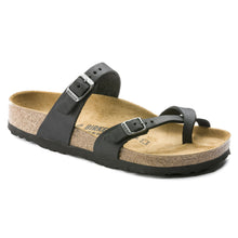 Load image into Gallery viewer, BIRKENSTOCK MAYARI BLACK OILED LEATHER
