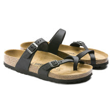 Load image into Gallery viewer, BIRKENSTOCK MAYARI BLACK OILED LEATHER
