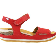 Load image into Gallery viewer, ON FOOT 203 PLATFORM SANDAL RED
