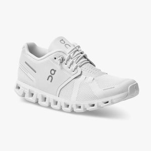 ON RUNNING CLOUD 5 WOMENS ALL WHITE