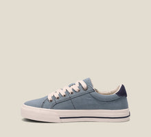 Load image into Gallery viewer, TAOS Z SOUL CANVAS SNEAKER LAKE BLUE/NAVY

