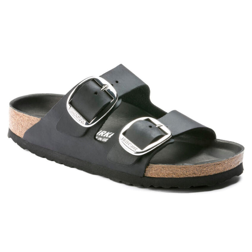 BIRKENSTOCK ARIZONA BIG BUCKLE BLACK – The Shoe Mill