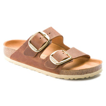 Load image into Gallery viewer, Arizona Big Buckle Cognac Birkenstock
