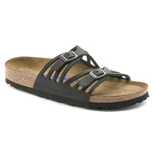 Load image into Gallery viewer, Granada Black Oiled Leather Birkenstock
