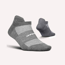 Load image into Gallery viewer, FEETURES HIGH PERFORMANCE ULTRA LIGHT NO SHOW TAB HEATHER GREY
