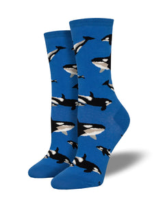 SOCKSMITH WHALE HELLO THERE BLUE